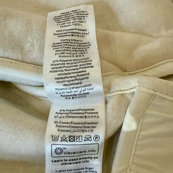 Peak Performance Cream Sherpa Fleece Jacket - Picture 8 of 8